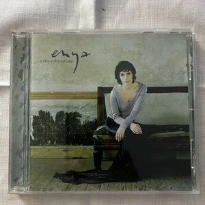 Enya "A Day Without Rain" CD — Grey & Black Artwork